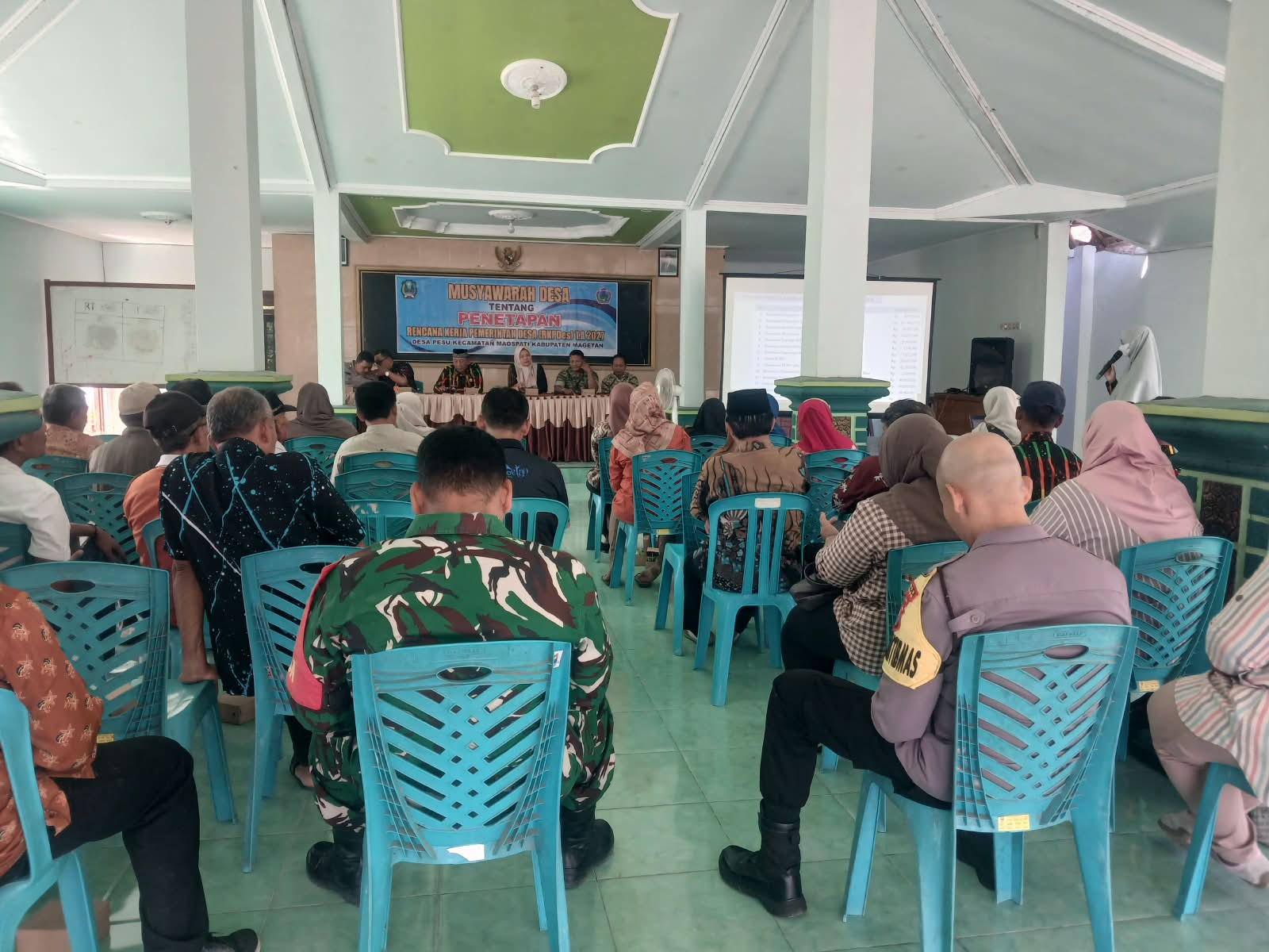 SEPAKATI ARAH PEMBANGUNAN TA 2027, PEMDES DAN BPD PESU RESMI TETAPKAN RKPDES