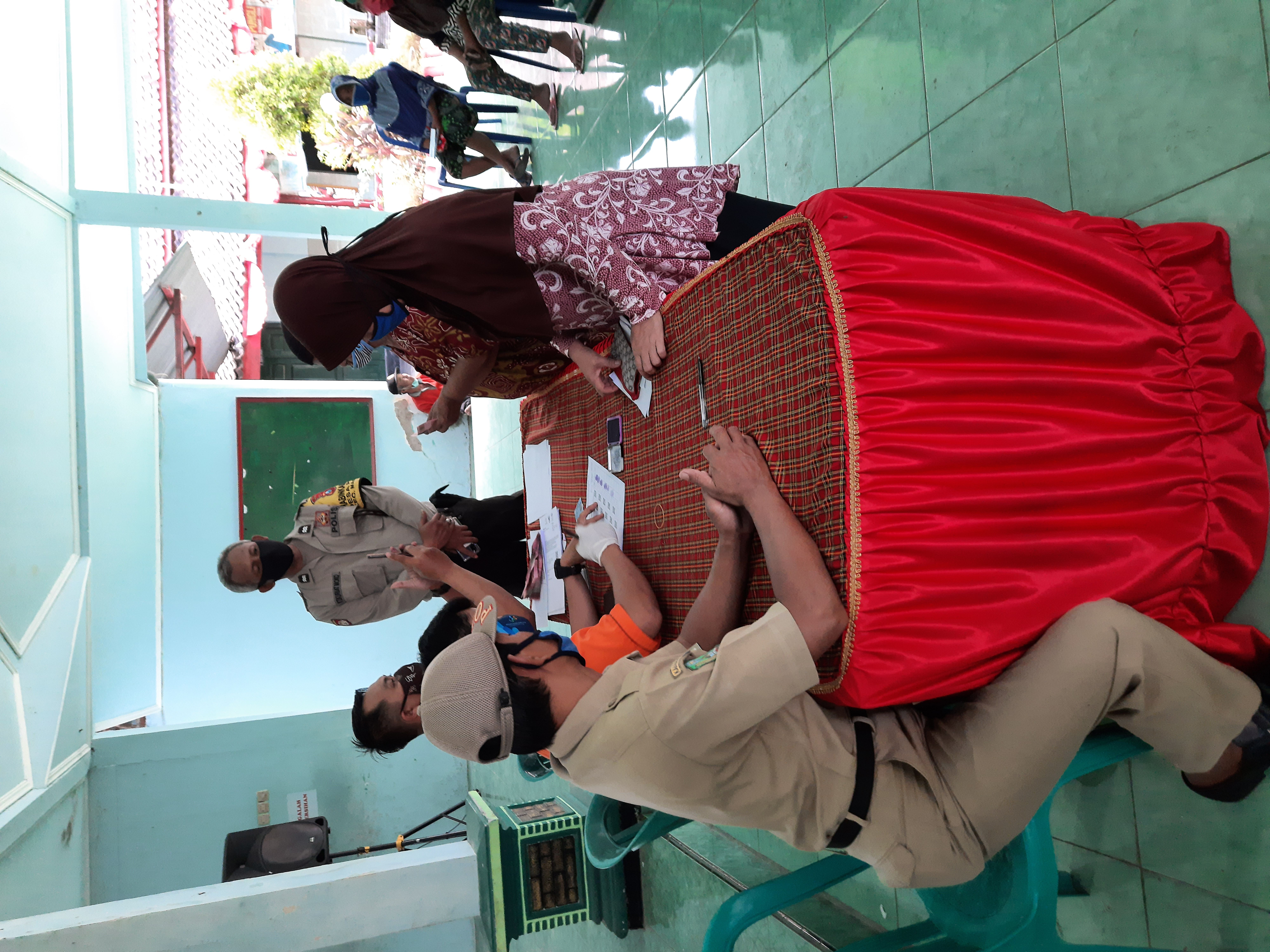 PENYALURAN BANTUAN SOSIAL TUNAI TAHUN 2020 TAHAP 6